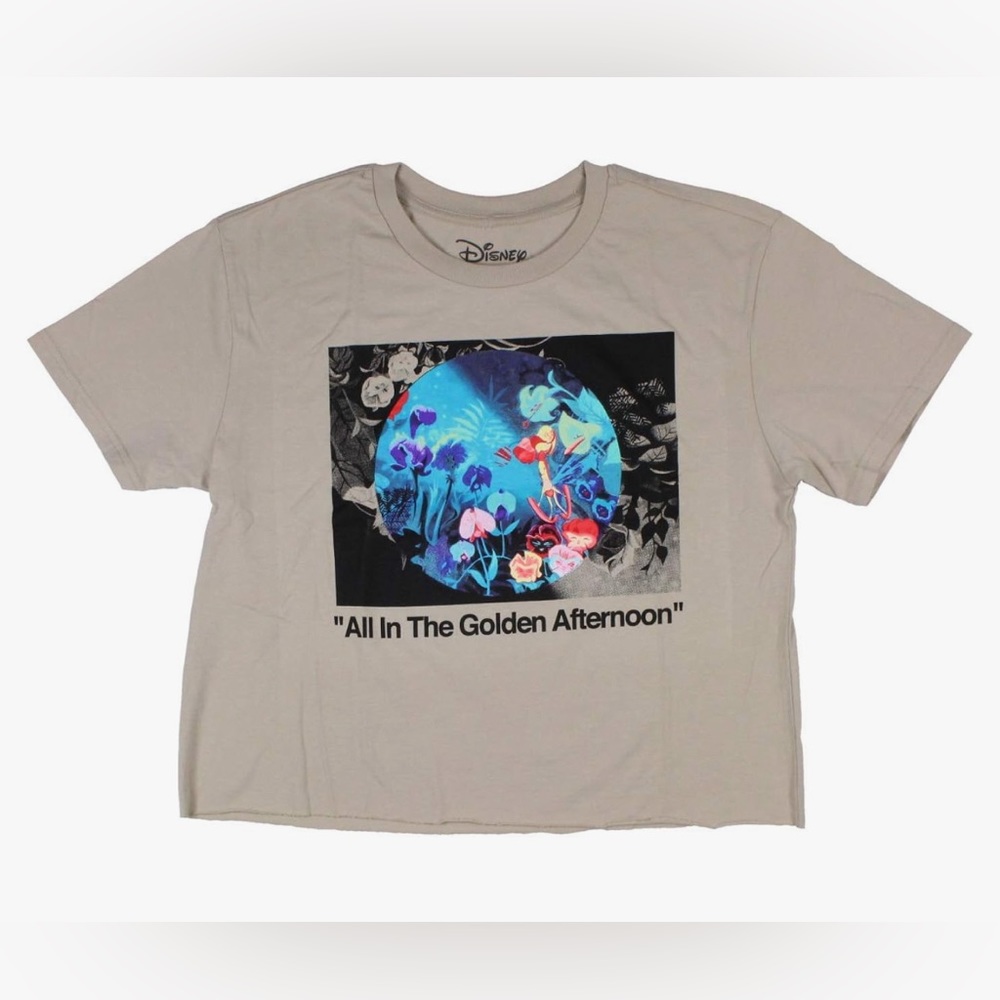 Disney Alice in Wonderland Crop Top